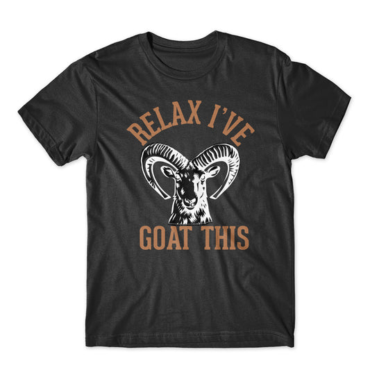 Relax I’ve Goat This T-Shirt 100% Cotton Premium Tee