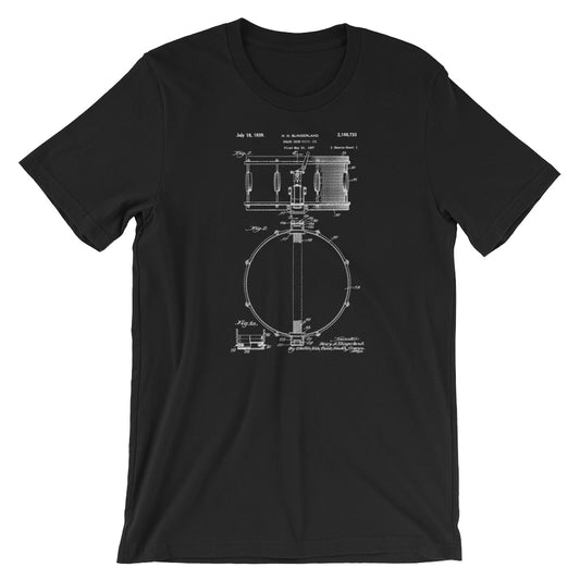 Snare Drum Patent T-Shirt - Mighty Circus