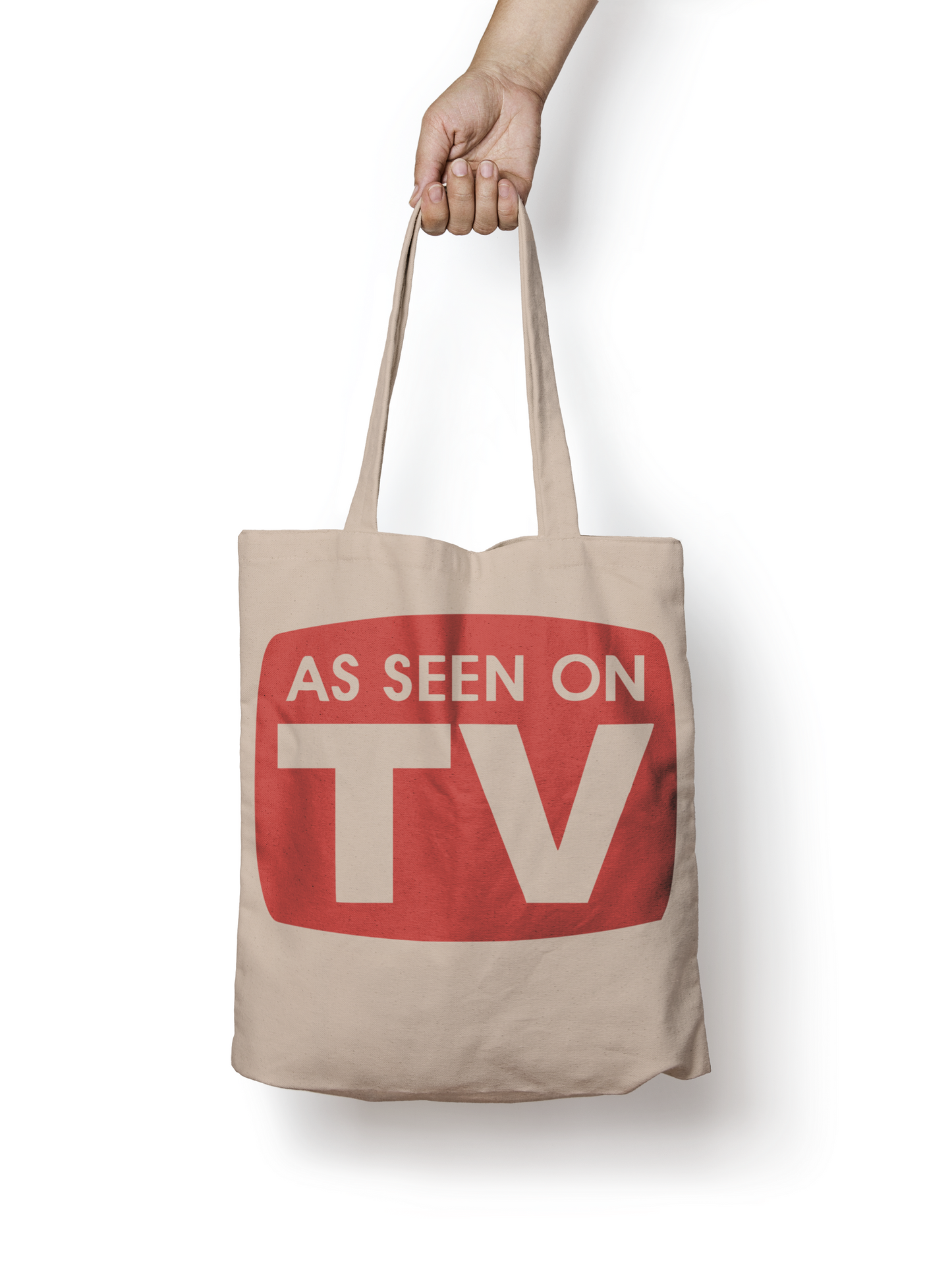 As Seen on TV Tote, Grocery Tote, Book Tote, Office Tote, 100% Cotton Fun Tote