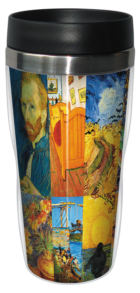Van Gogh Paintings 16 Ounce Travel Mug