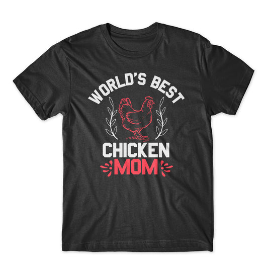 World’s Best Chicken Mom T-Shirt 100% Cotton Premium Tee